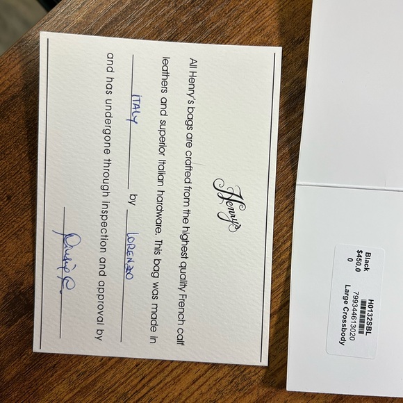 DOONEY & BOURKE HENRY’s MESSENGER BAG - Picture 11 of 12